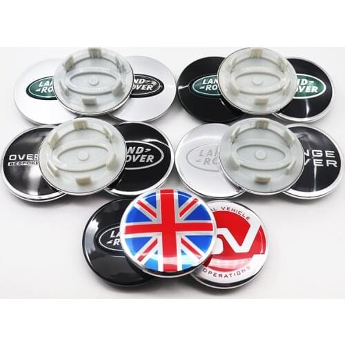 4pcs 63mm SV logo car emblem Wheel Center Hub Cap auto Rim refit dust-proof badge covers sticker styling accessories luh
