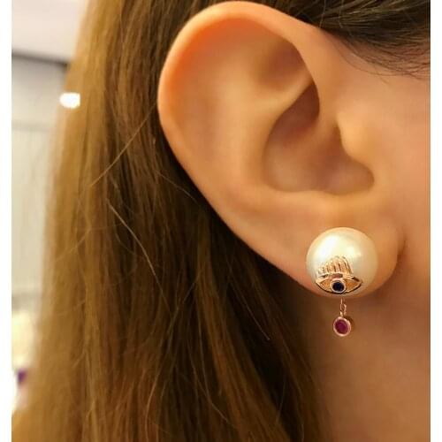 STELA FASHION PEARL EARRINGS