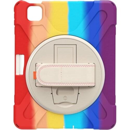 Suitable for iPad Pro 11 2018/2020 Tablet Case with 360 degree Rotating Lightweight Stand Hand Strap