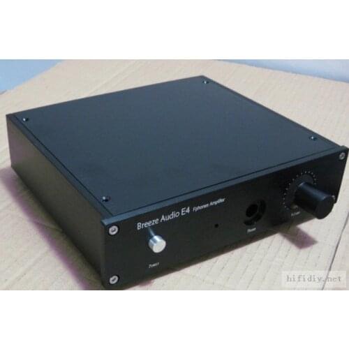 BZ2205 Black All Aluminum Headphone Amplifier Chassis Mini Power Amp Case DIY Audio Housing Box