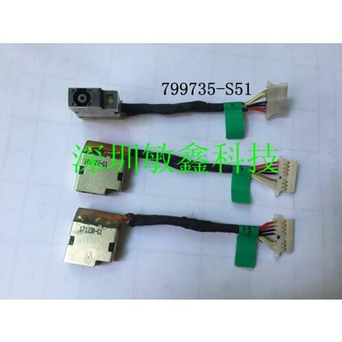 DC Power Jack with cable For HP ENVY M6-W M6-W103DX M6 799735-S51 laptop DC-IN Flex Cable