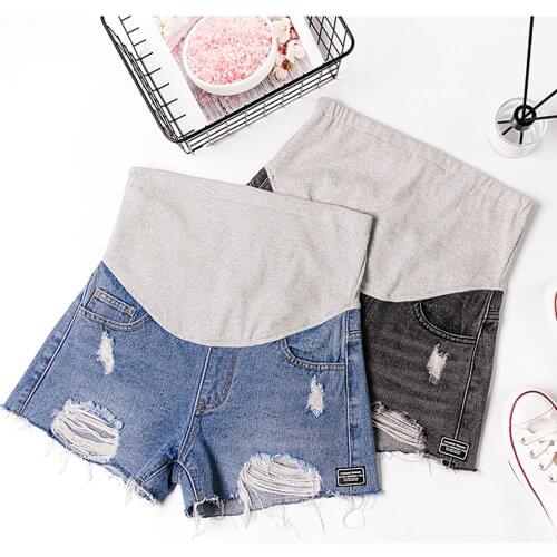 Джинсовые шорты для беременных TiaoBug China At AliExpress