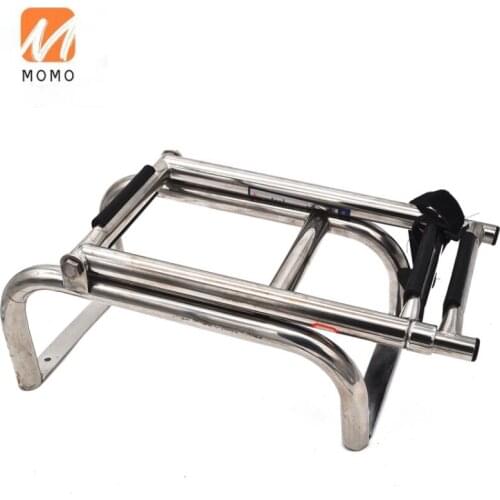 Boat 3 Step Ladder Telescoping Drop Swim Ladder Folding Marine Stainless Steel