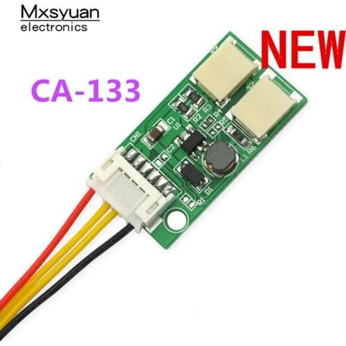 1pcs~10pcs/lot Ca-133 dual port LED constant current board dual LED step-down drive power board 9.6V output constant current sou