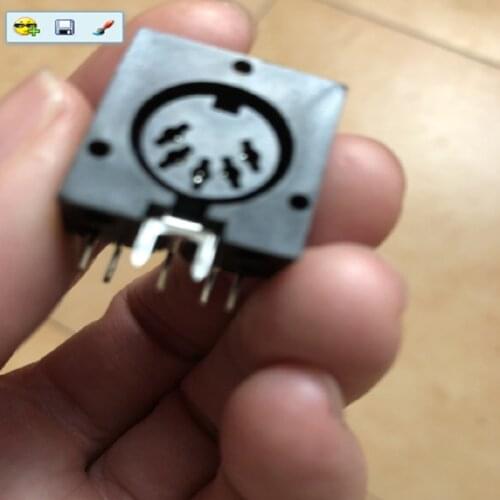 5PCS/LOT SDS-50J CONN DIN 5 PIN