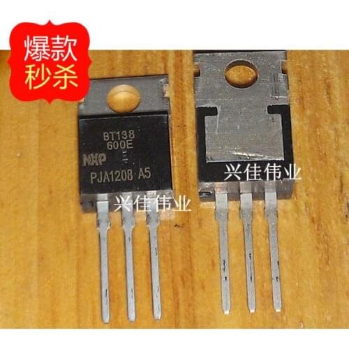 10PCS New BT138-600E 12A 600V TO-220 TRIAC