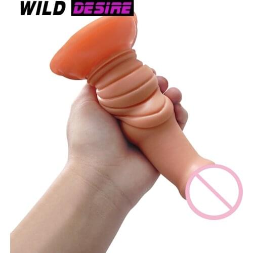 2020 Unique animal dildo big flesh dildo penis sex products anal plug with suction cup lesbian flirting adult game porn toy