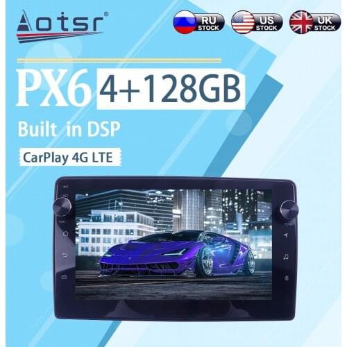 4+128GB For Honda Amaze 2014 - 2017 Android 10 BT WIFI Wireless Carplay Car Multimedia Radio Player GPS Navigation Stereo Player