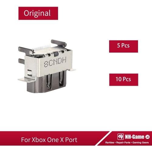 10pcs/lots HD Interface For Xbox One X/Slim Console HDMI-compatible Port For Xbox Series X/S Connector Socket Jack
