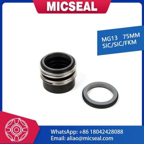 75MM- MG13 - SIC/SIC/FKM Mechanical Seal -Eagle Burgmann Replacement Seal