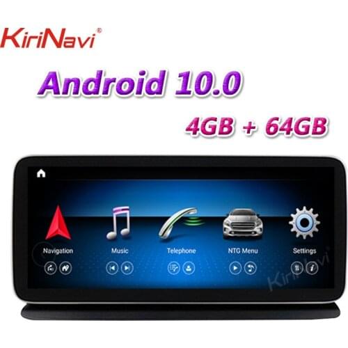 KiriNavi 10.25" Android 10.0 Car Radio Automotivo For Mercedes Benz CLS Class W218 Car Dvd With Navigation GPS Stereo 2010-2017