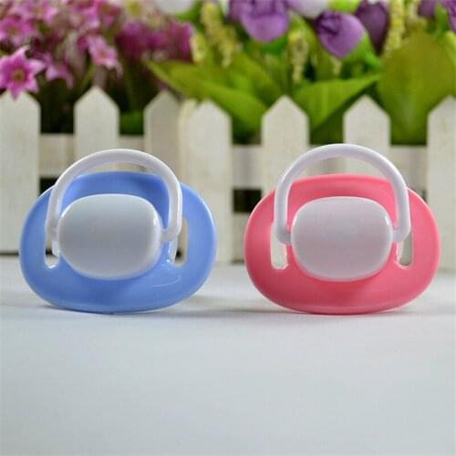Newborn Pacifier Holder Baby Pacifiers Nipple Safety Silicone Pacifier for Infants