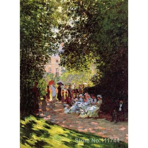 Buy a painting Park Monceau Claude Monet home decor High quality Hand painted