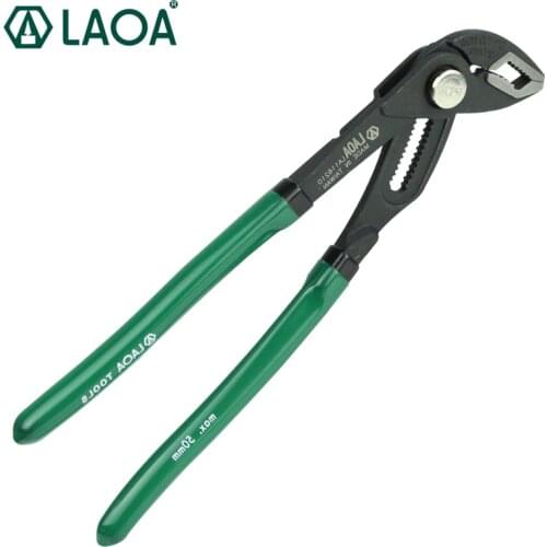 LAOA 10" Technical grade Water Pump Pliers Adjustable Plumbing Repair Tools Made in Taiwan
