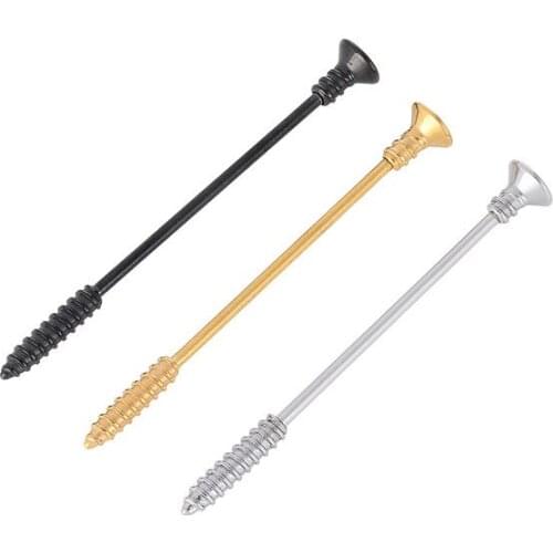 Lot50pcs 14g Surgical Steel Industrial Ear Scaffold Barbells Cartilage Helix Bar Body Jewelry Ear Piercing Earring Screw New