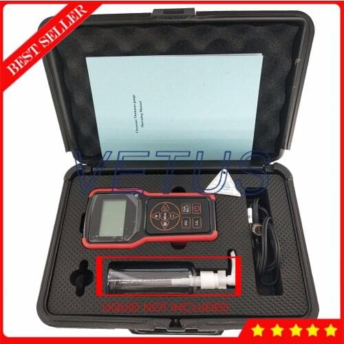 Metal Coating Ultrasonic Thickness Gauge Meter Tester with LCD Display P-E E-E Model Large Data Memory 100000 data Upad X300