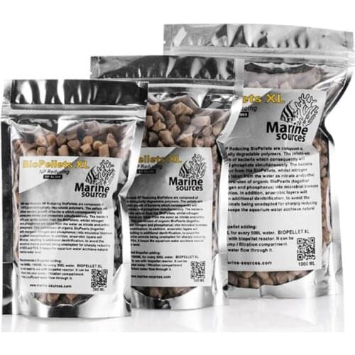 Marine Sources Biopellet XL NP Bio Peas Remove the nitrate phosphate from seawater and use it directly in the filter tank