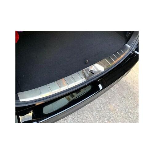 Steel Inner Rear Bumper Protector Sill Trim 1pcs for Subaru Forester 2019