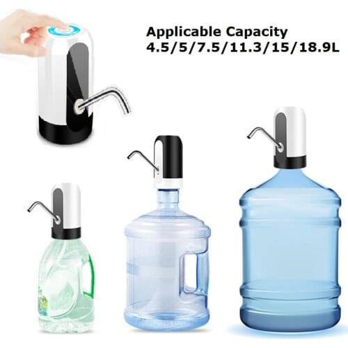 Water Bottle Pump Usb Charging Automatic Drinking Water Pump Portable Electric Water Dispenser Switch For Water Pumping Device