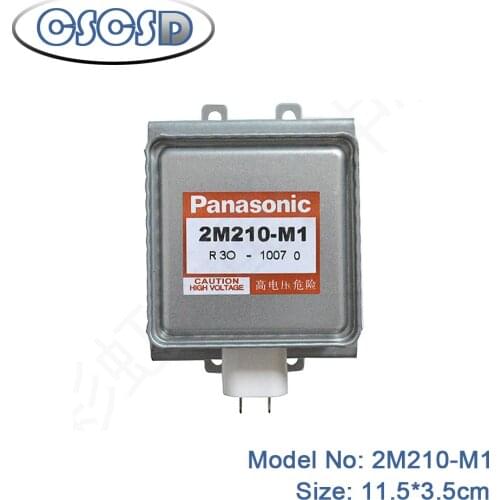 1pcs/lot 11.5*3.5cm 2M210-M1 with 5 cooling ribs CSCSD microwave magnetron magnetron microondas microwave oven accessories