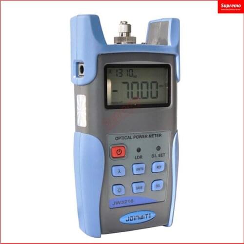 Free shipping Joinwit JW3216C fiber optic power meter with USB and data storage function (-50~+26dBm)