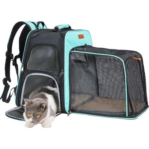 Portable Foldable Pet Backpack Ultralight Storage Bag Expandable Dogs and Cats Bags Pet Supplies for Small Dogs