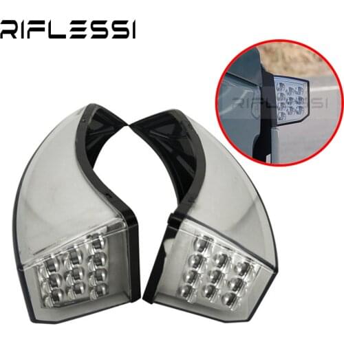 Right Left 24V LED Corner Lights For VOLVO FH Heavy Truck Trailer Turn Signal Lamps Amber Clearance Light 82151205 82151157