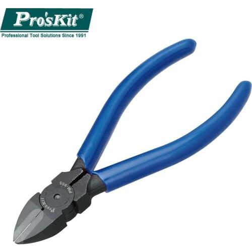 ProsKit PM-955 5"Tungsten Steel Strong Diagonal Cutting Pliers Electrician Shuikou Pliers Electronic Cut Pliers Cutting Machine
