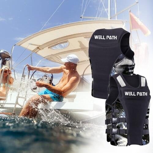 Snorkeling Boating Drifting Life Jacket Water Sports Fishing Surfing Swimming Buoyancy Boating Safety Suit Life Vest For Adults