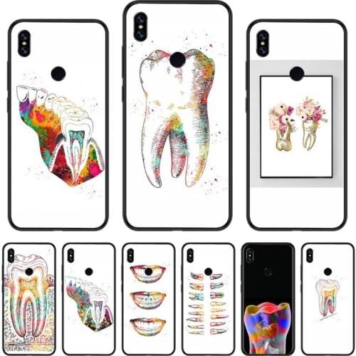 Dental Definitions Tooth Phone Case For Xiaomi Redmi 7 8 9t a3 9se k20 mi8 max3 lite 9 note 9s 10 pro