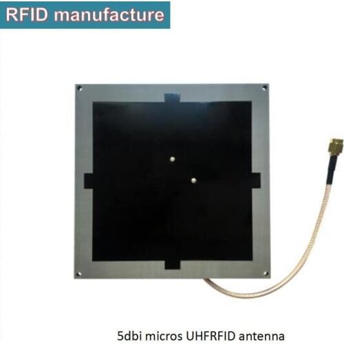 UHF rfid embedded system RHCP Polarization 5dbi waterproof micro uhf rfid PCB antenna IPEX/SMA connector for freezer management