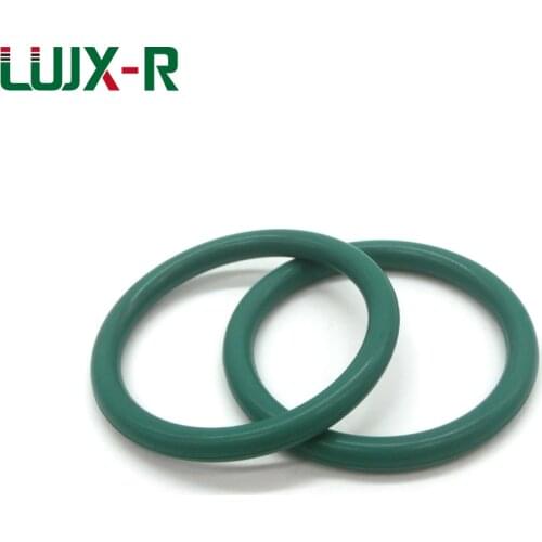 LUJX-R 5pcs 2.4mm Thickness O Ring Washer Seal Oil Proof O-ring Sealing Green OD90/92/95/98/100/105/110~150mm Rings Gasket