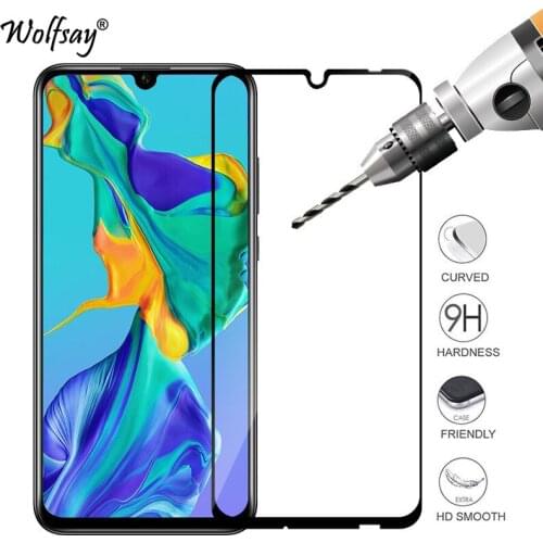 9H Screen Protector Huawei P Smart Plus 2019 Glass Tempered Full Cover Protective Glass For Huawei P Smart Plus 2019 Safety Film
