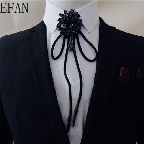New Western Pendant Necklace Dance Rodeo Bola Bolo Tie Metal for Women Cowboy Leather Necktie Mens Necklace Jewelry