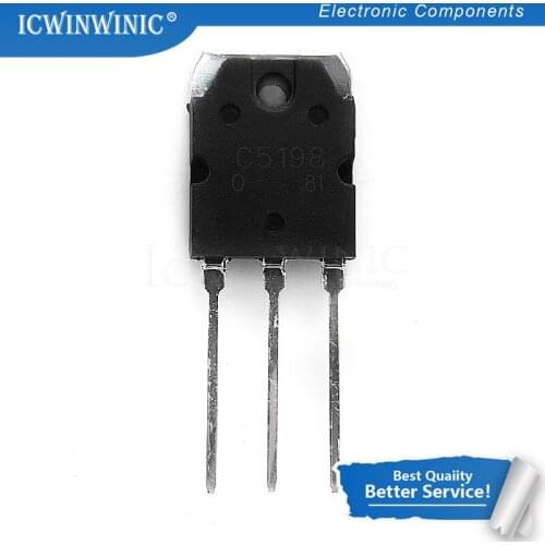 3 pairs 2SC5198 2SA1943 (Each 3PCS) tube sound audio TO-3P Transistor C5198 A1941 In Stock