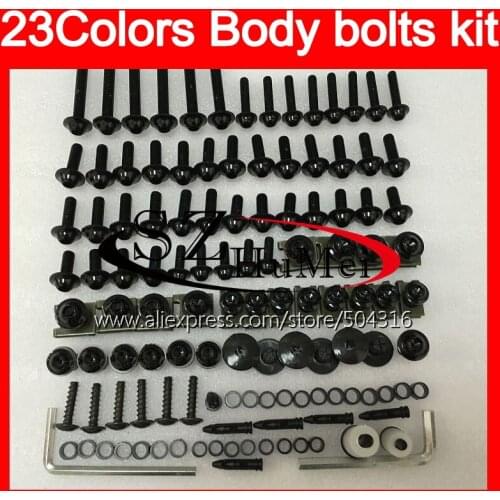 Fairing bolts full screw kit For SUZUKI GSXF650 GSX650F 08 09 10 11 12 13 2008 2009 2010 2011 2013 Windscreen bolt screws Nuts