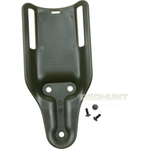 Safari Gun Holster Low-Ride Platform Universal Belt Loop 2inch Belt Width Pistol Holster Waist Adapter for Universal Holster