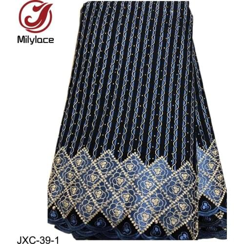 African Lace Fabric Swiss Voile Laces Fabrics High Quality Cotton Lace Fabric French Lace Fabric for Women Dress JXC-39