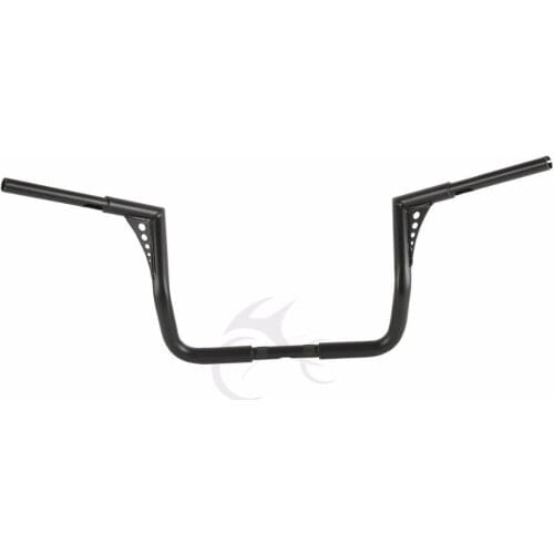 Motorcycle 1 1/4" Rise 12" Ape Hanger Handlebar For Harley Touring FLHT Electra Glide Dressers
