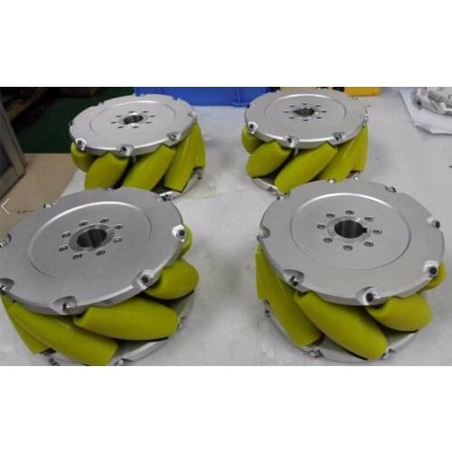 A Set of 175MM Heavy Duty Industrial Mecanum Wheel NM175A
