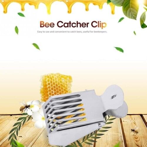 New Bee Cage Prisoner Steel Queen Beekeeping Equipment Tools Accessories J7S5