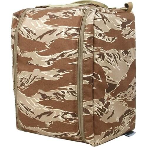 New Tactical Helmet Bag Handbag Non-reflective 500D Cordura Fabric TBS025-BK