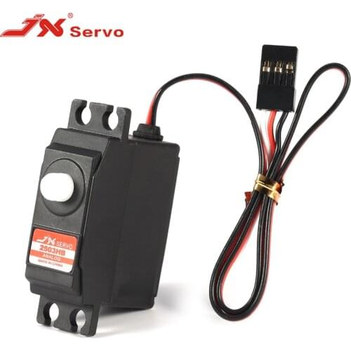 New JX PS-2503HB 4.8V-6V High-Voltage 0.10sec/60 3.35kg Digital Plastic Gear Analog Mini Servo Metal Case for 1/12 RC car