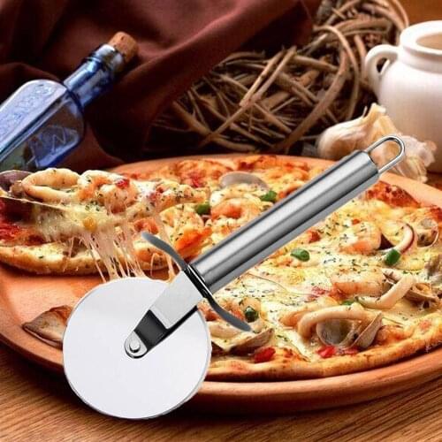 Stainless Steel Pizza Single Wheel Cut Tools Diameter 6.5CM Household Pizza Knife Cake Tools Wheel Use For Waffle Cookies