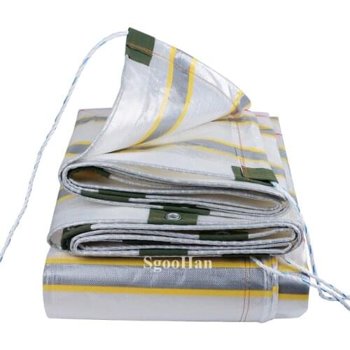 PE Truck Canopys Freight Car Rainproof Cloth Tarpaulin Container Outdoor Awning Cargo Ship Shading Sail Waterproof Cloth Shed