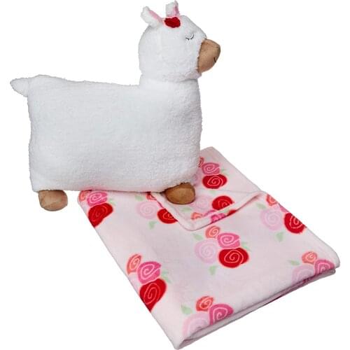 Bedding Pillow Fleece Blanket