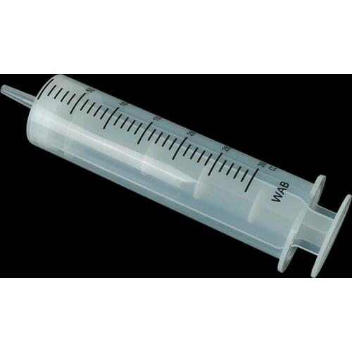 Hot 300ml Plastic Syringe Reusable Large Capacity Measuring Injection Syringe 1PC