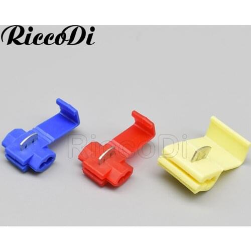 30/150pcs scotchlok red 50pcs yellow 50pcs blue 50pcs 3M Scotchlok self-stripping dropwire connector