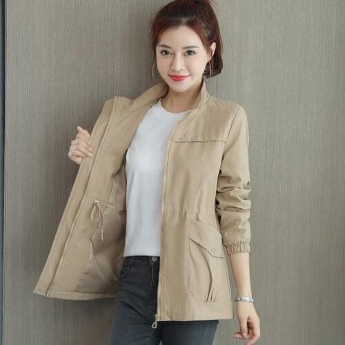 TUFUFU Women's Short Trench Coats