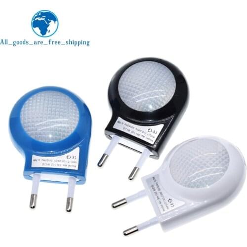 TZT Mini Led Snail Night Light Auto Night Lamp Built-in Light Sensor Control Light Wall Lamp For Baby Kids Bedroom EU Plug